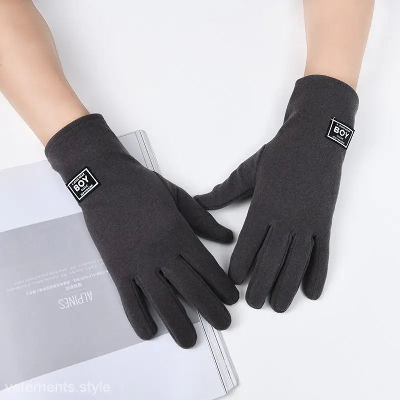 WARM WINTER PLUSH GLOVES-VETEMENTS 