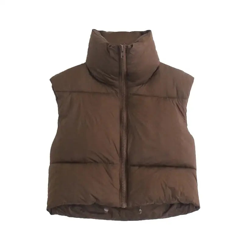 Winter Slim Fit Cotton Padded Jacket Vest Top-VETEMENTS 