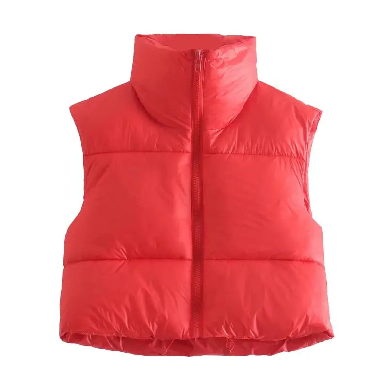 Winter Slim Fit Cotton Padded Jacket Vest Top-VETEMENTS 