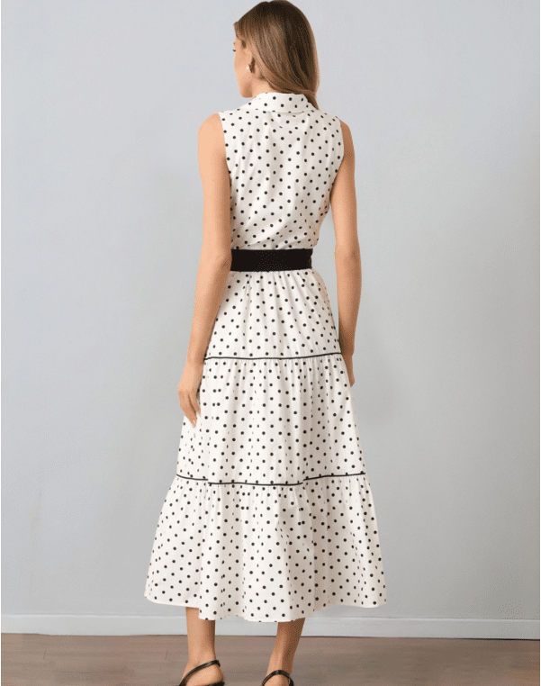 Elegant Summer Sleeveless Dress - Image 2