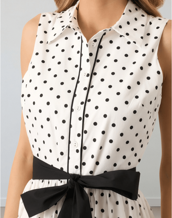 Elegant Summer Sleeveless Dress - Image 4