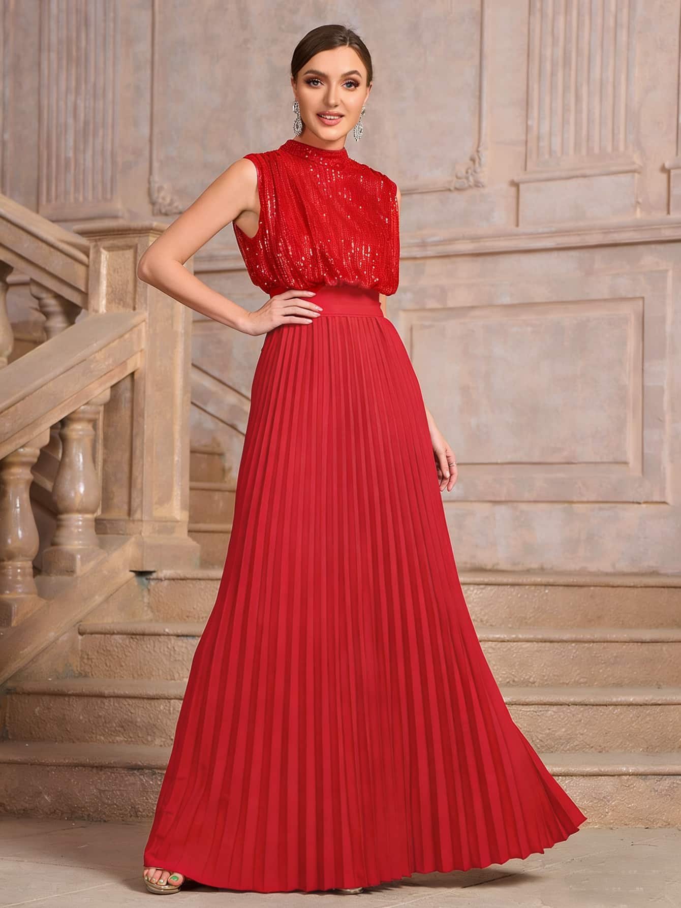 Backless High Waist Dress - Image 6