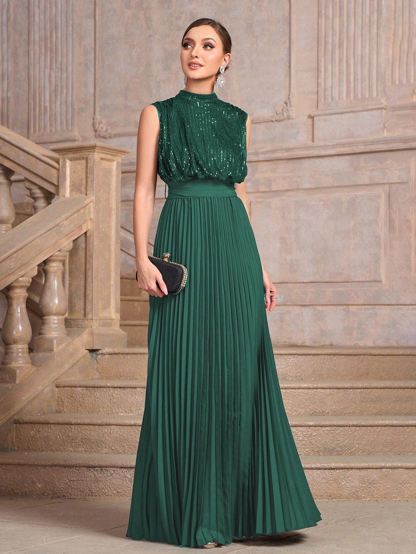 Backless High Waist Dress - Image 9