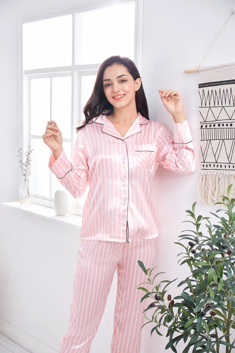 Silk Pajamas for Homewear - Image 4