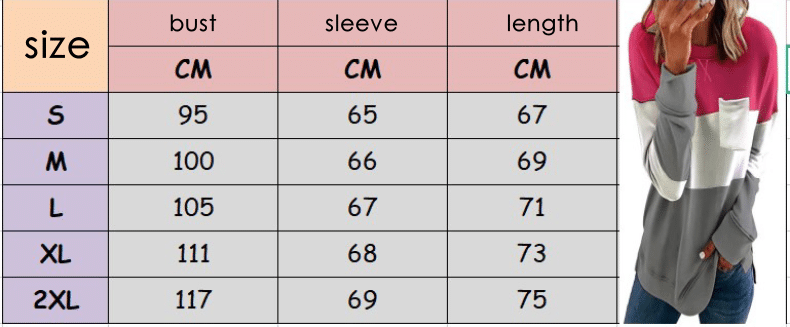 Casual Long Sleeve Sweatshirt - Image 3