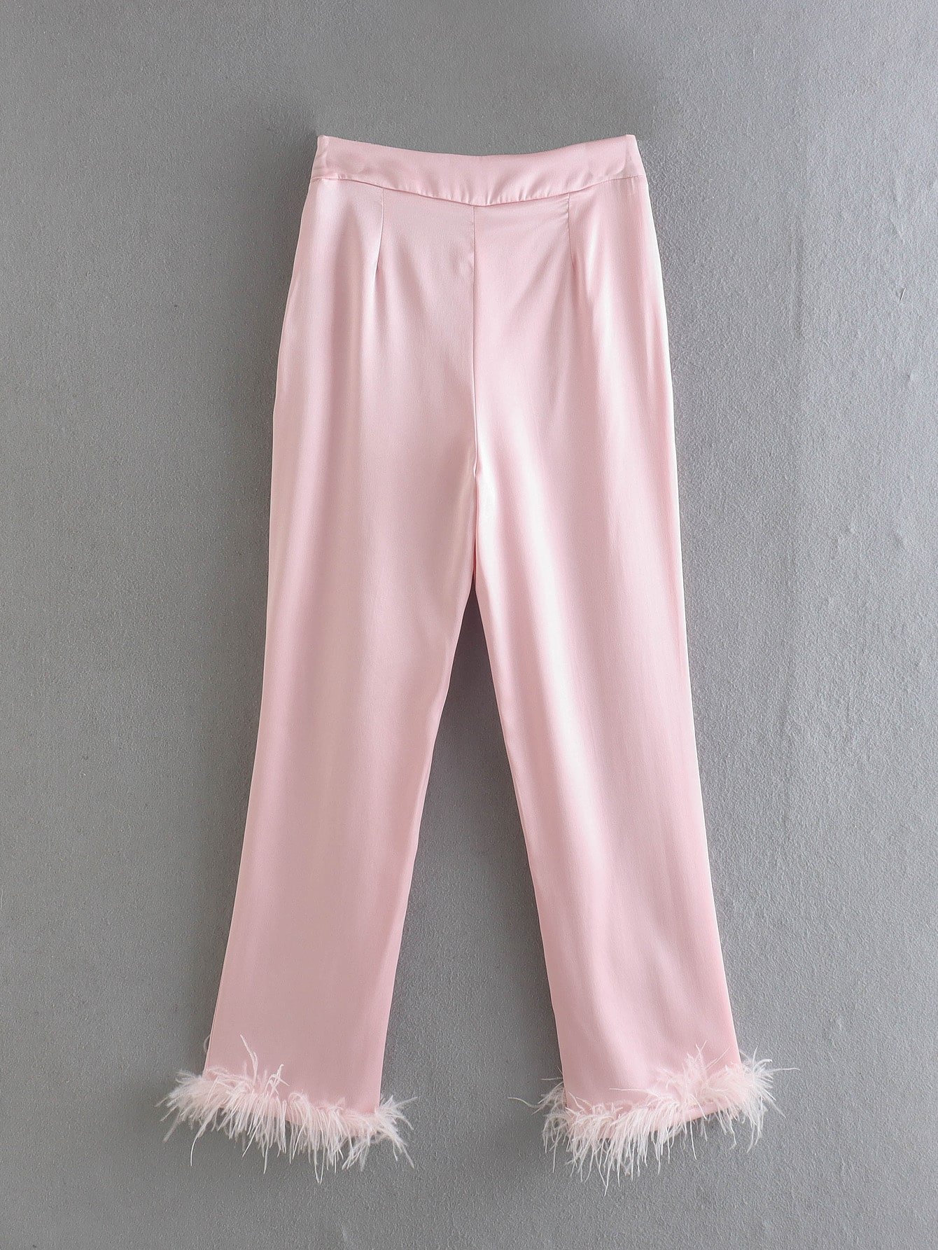 Casual Feather Trousers & TOP - Image 3