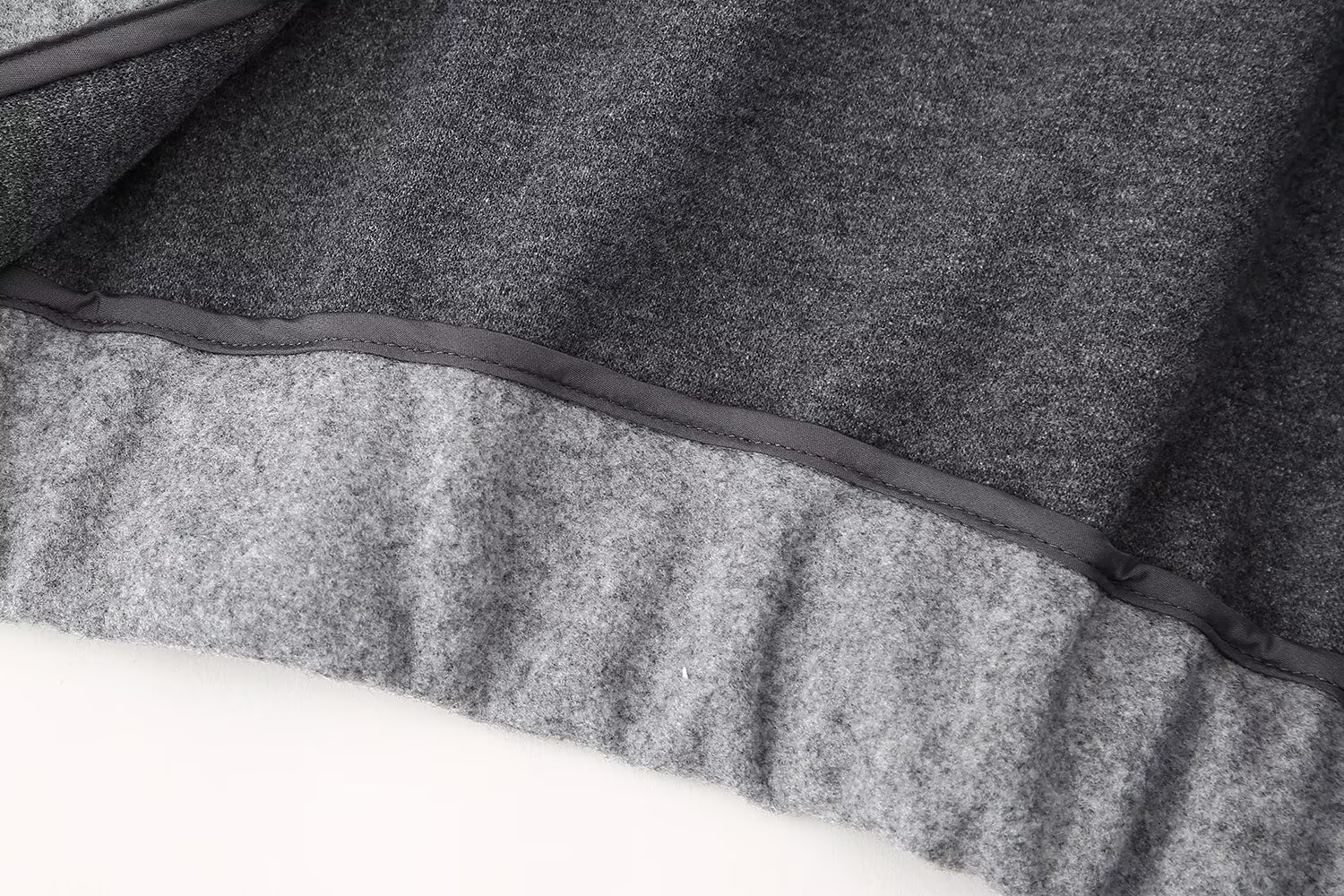 Zipper Fabric Short Sweater - Image 12