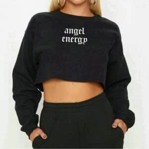 Angel Letter Graphic Sweatshirt
