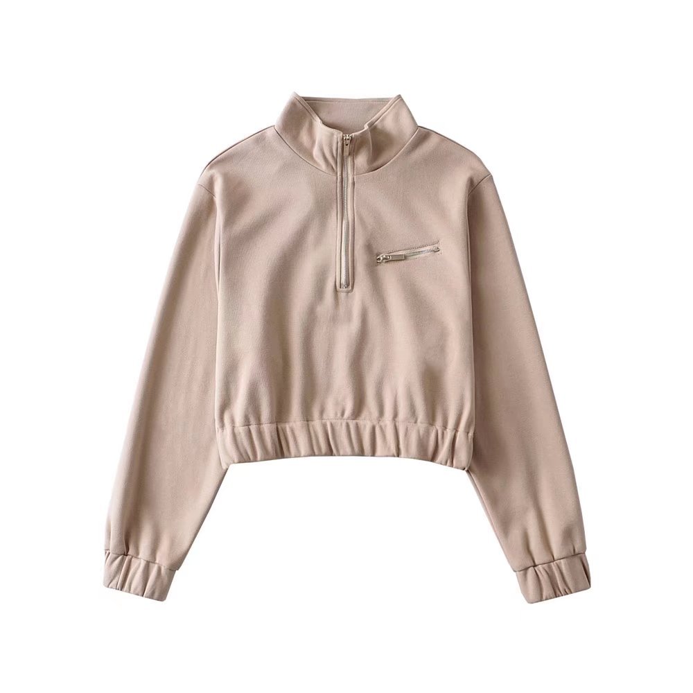 New Half Zipper Sweatshirt - Image 7