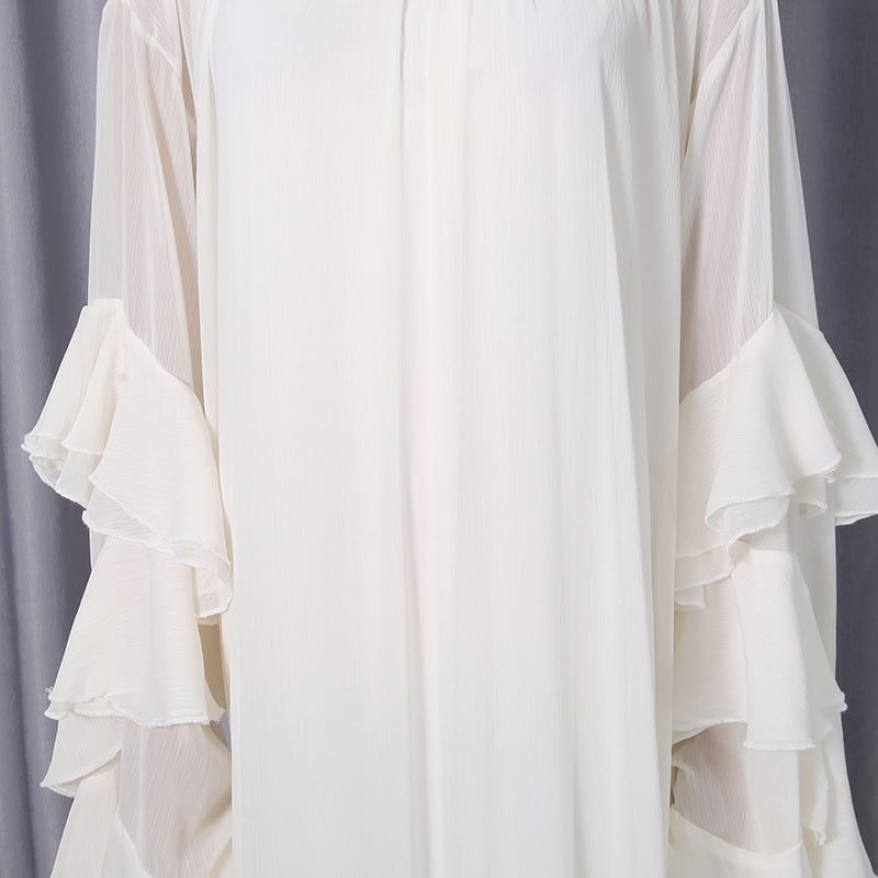 Spring High Neck Two Piece Dress - Image 9
