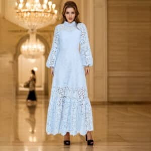 Sleeve Waist Tight High Sense Dress
