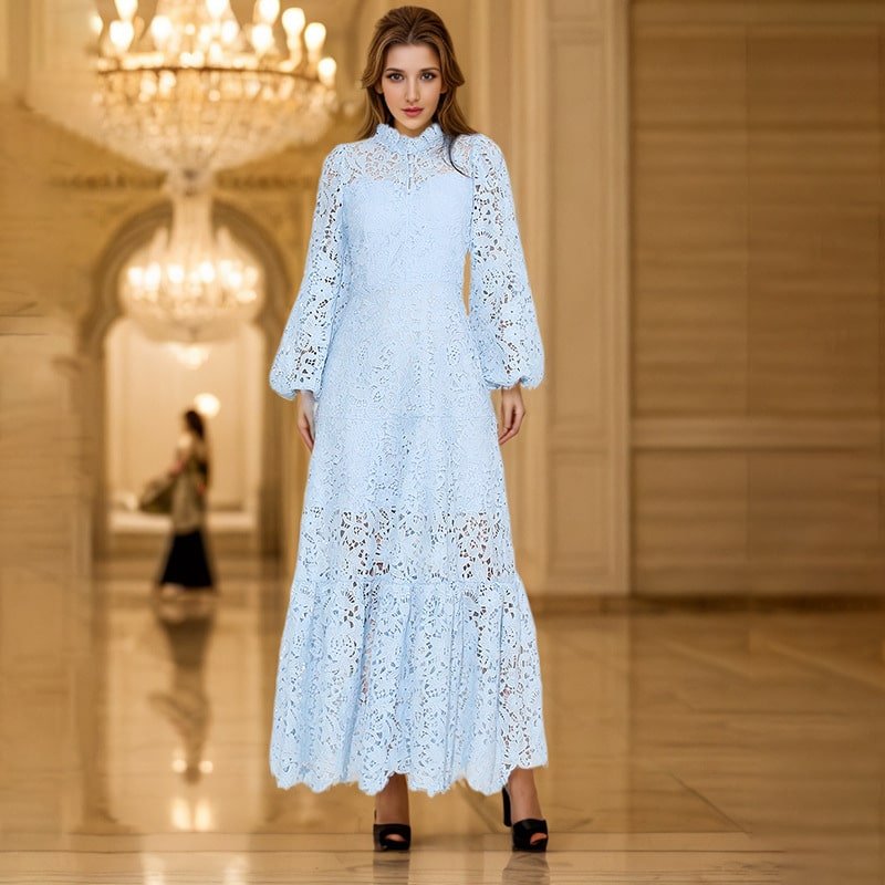 Sleeve Waist Tight High Sense Dress