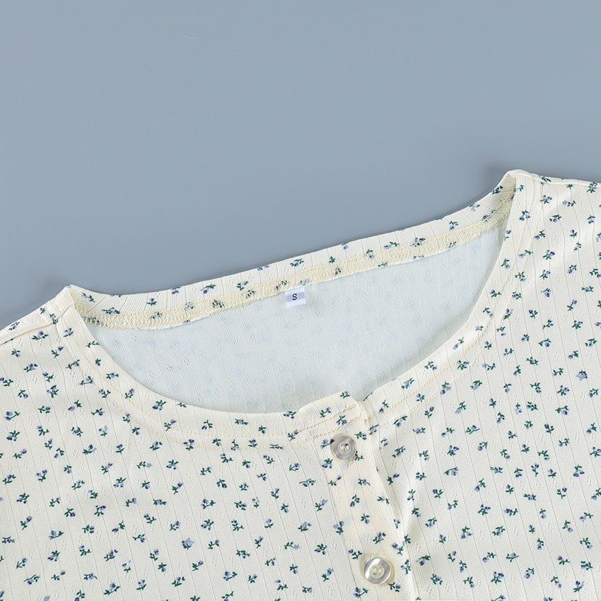 Jacquard Knitted Comfortable Pajamas - Image 6
