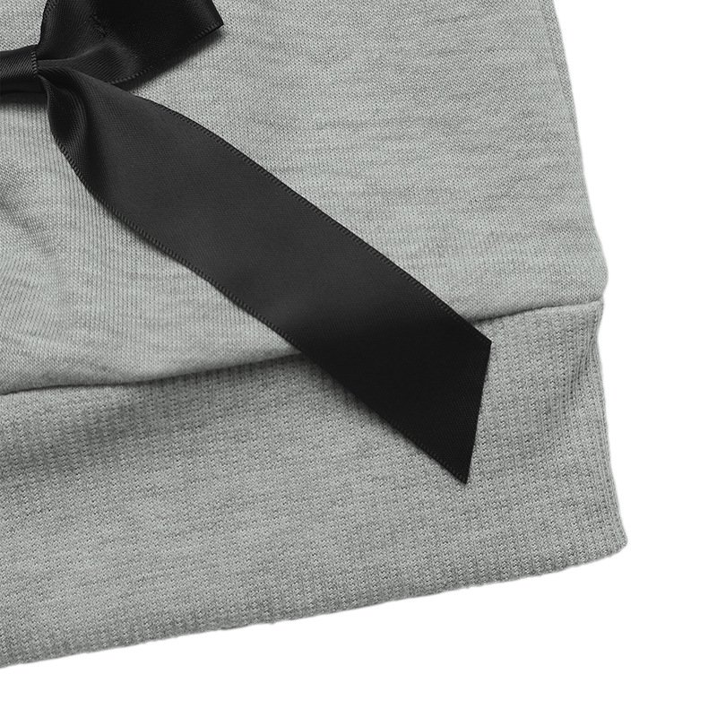 Casual Sweet Gray Sweater - Image 10