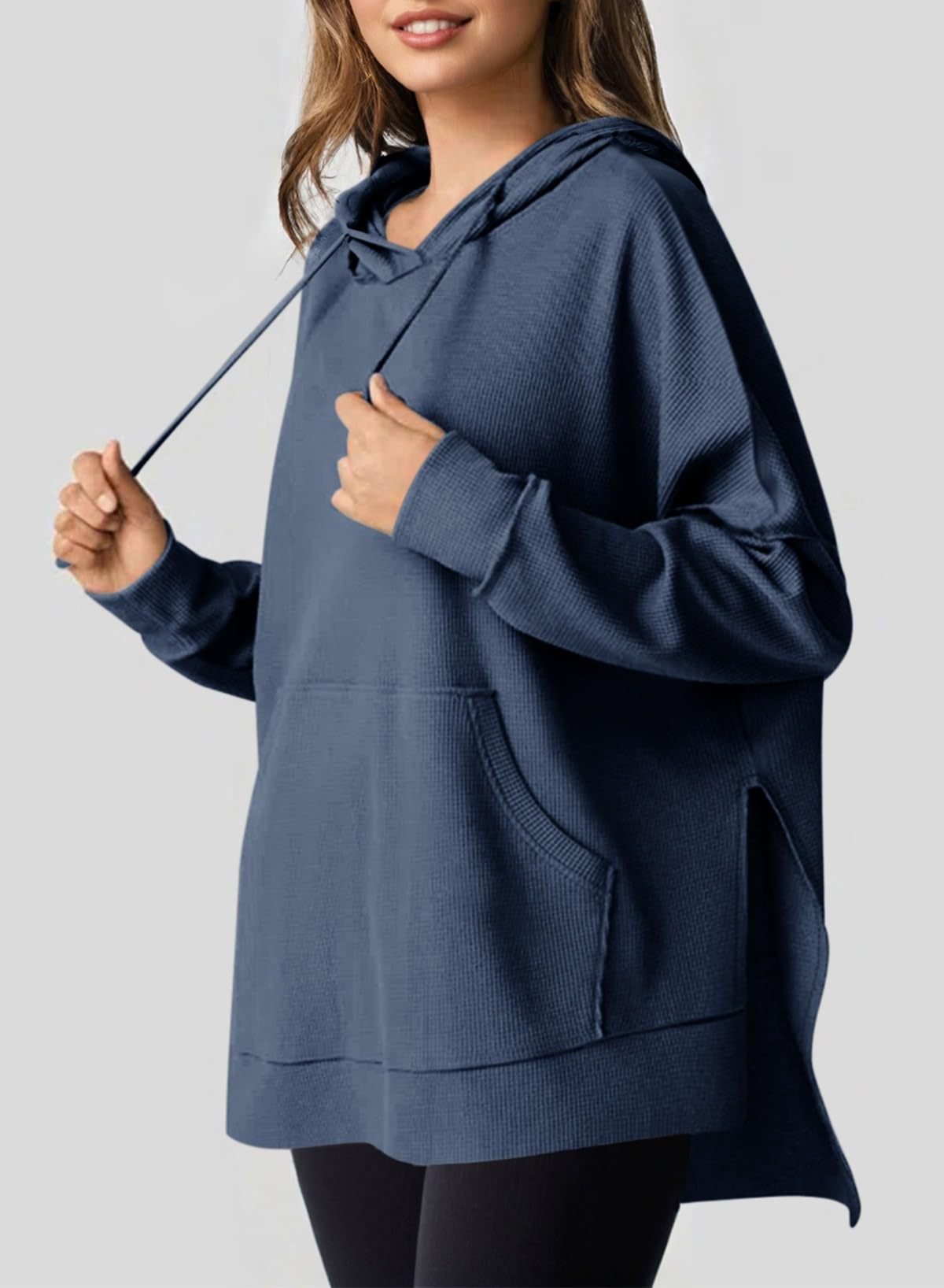 Waffle Knitted Pullover - Image 5
