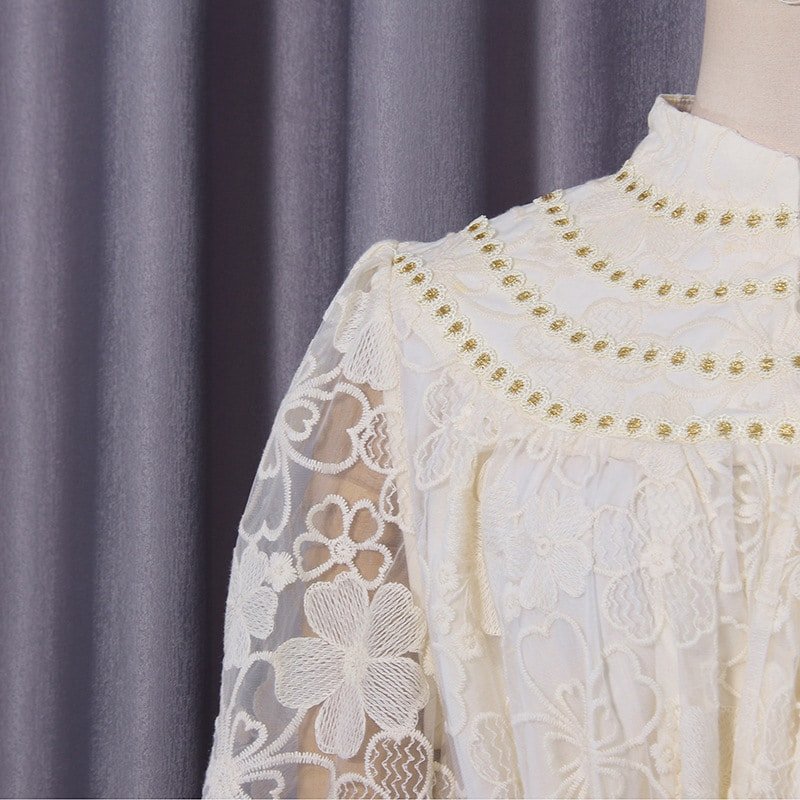 Spring Elegant Floral Dress - Image 7
