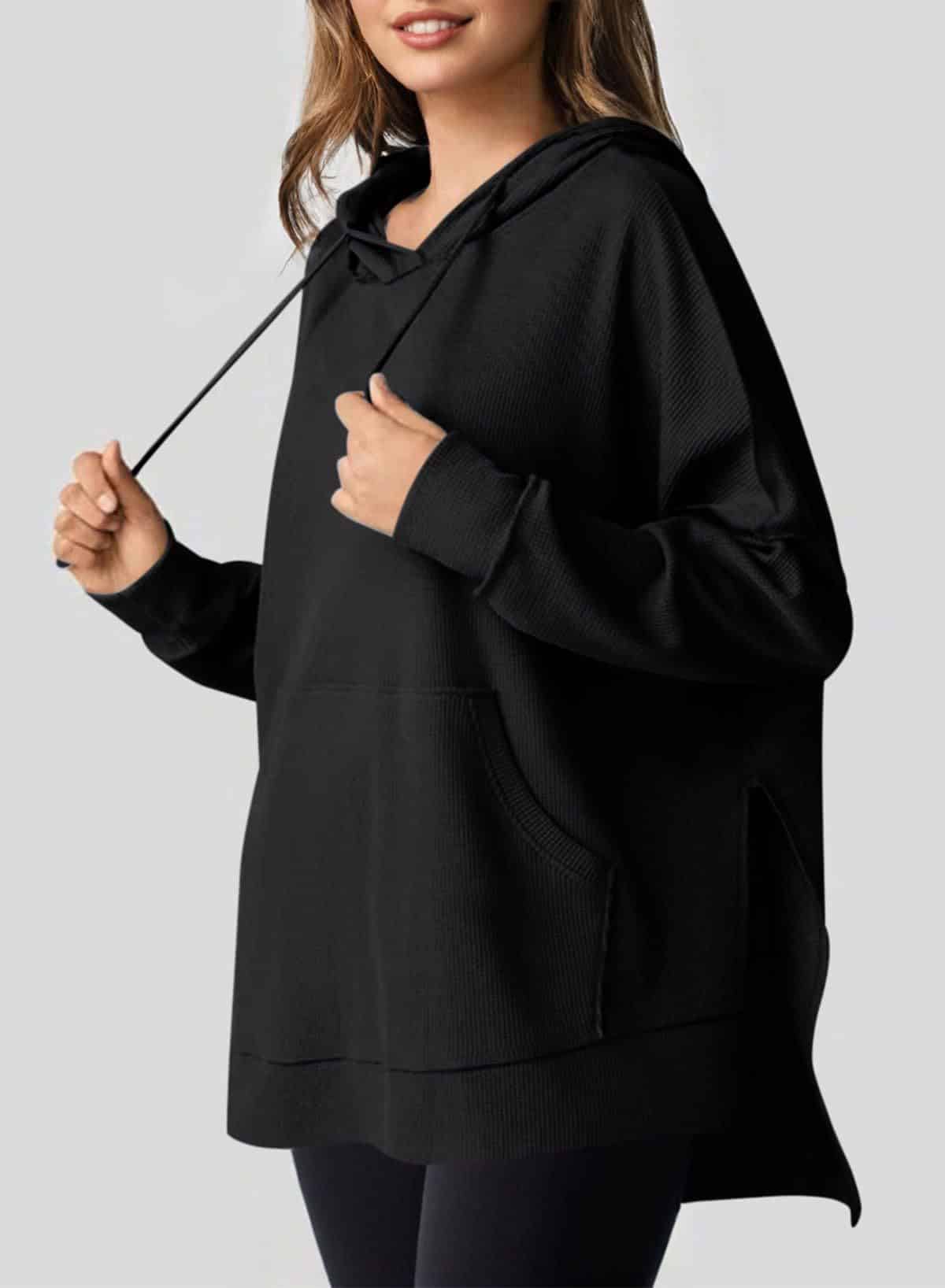 Waffle Knitted Pullover - Image 9