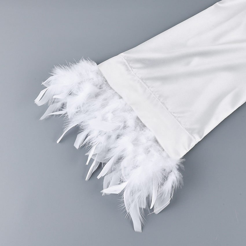 Feather High End Nightgown - Image 9