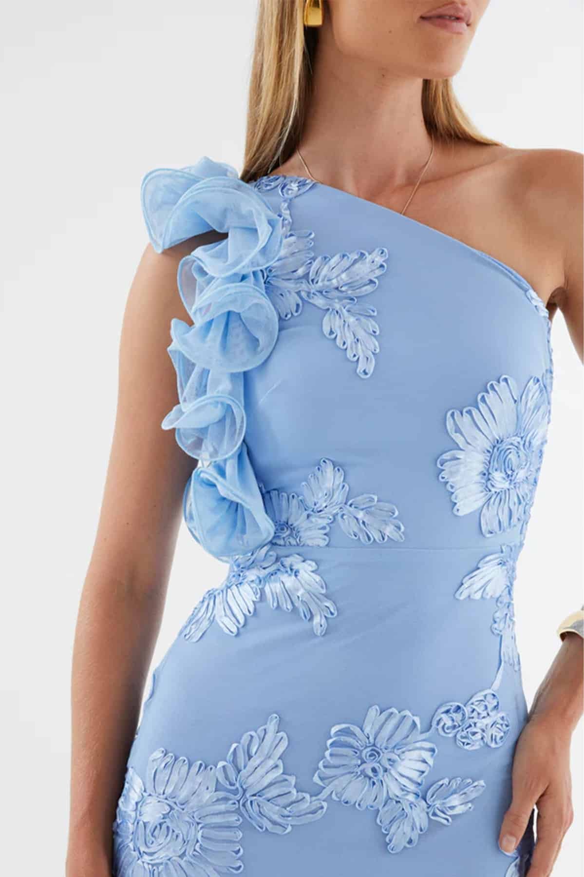 Sheath Plate Floral Dress - Image 7