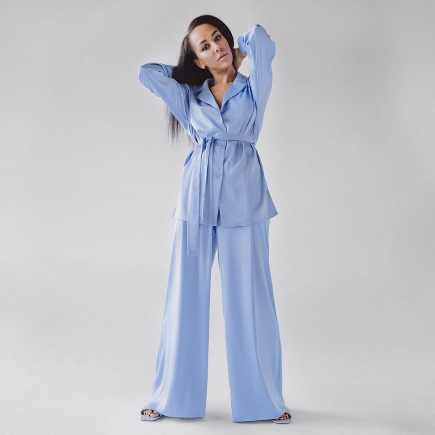 French Two Piece Nightgown - Image 8