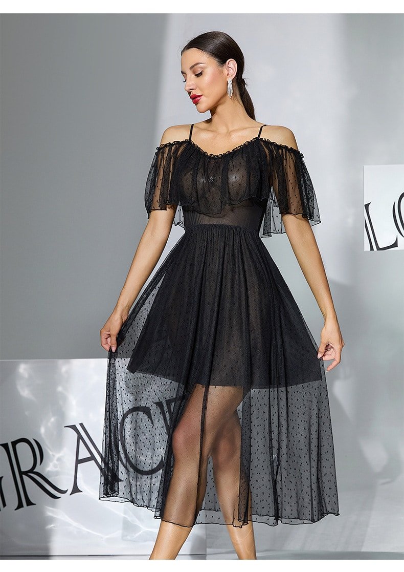 Camisole Ruffled Midi Lingerie - Image 2