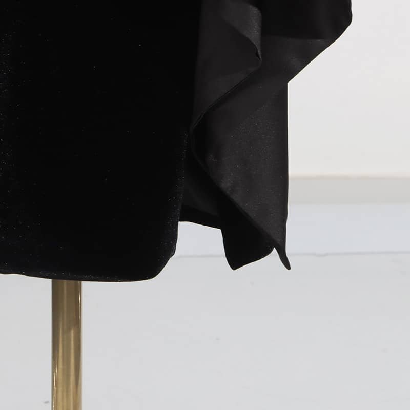 Waist Slimming Bow High Dress - Image 10