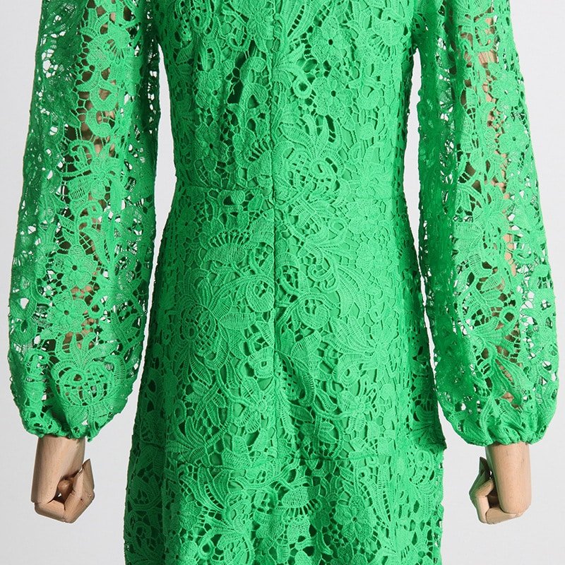 Sleeve Waist Tight High Sense Dress - Image 13