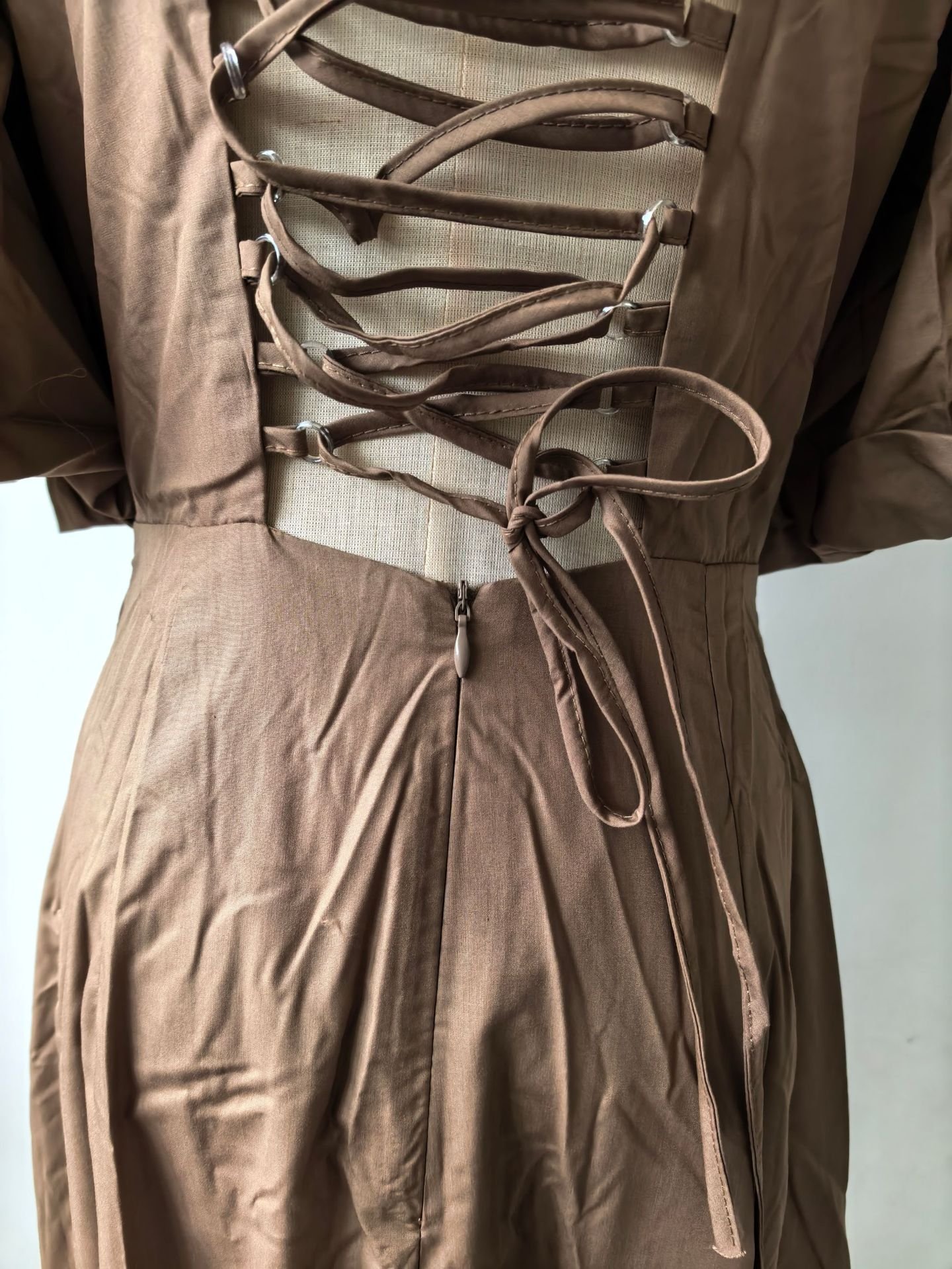 Summer Slim Fit Belt Fashionable Dress - Image 9