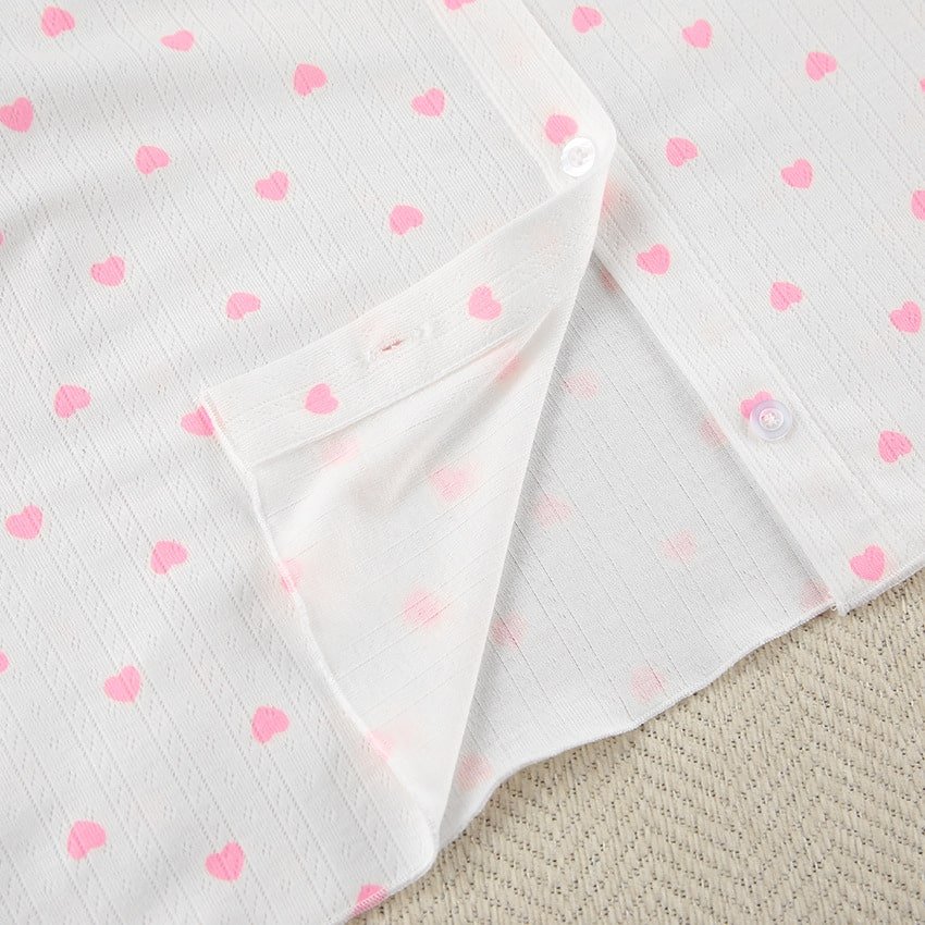 White Knitted Pajamas Set - Image 8