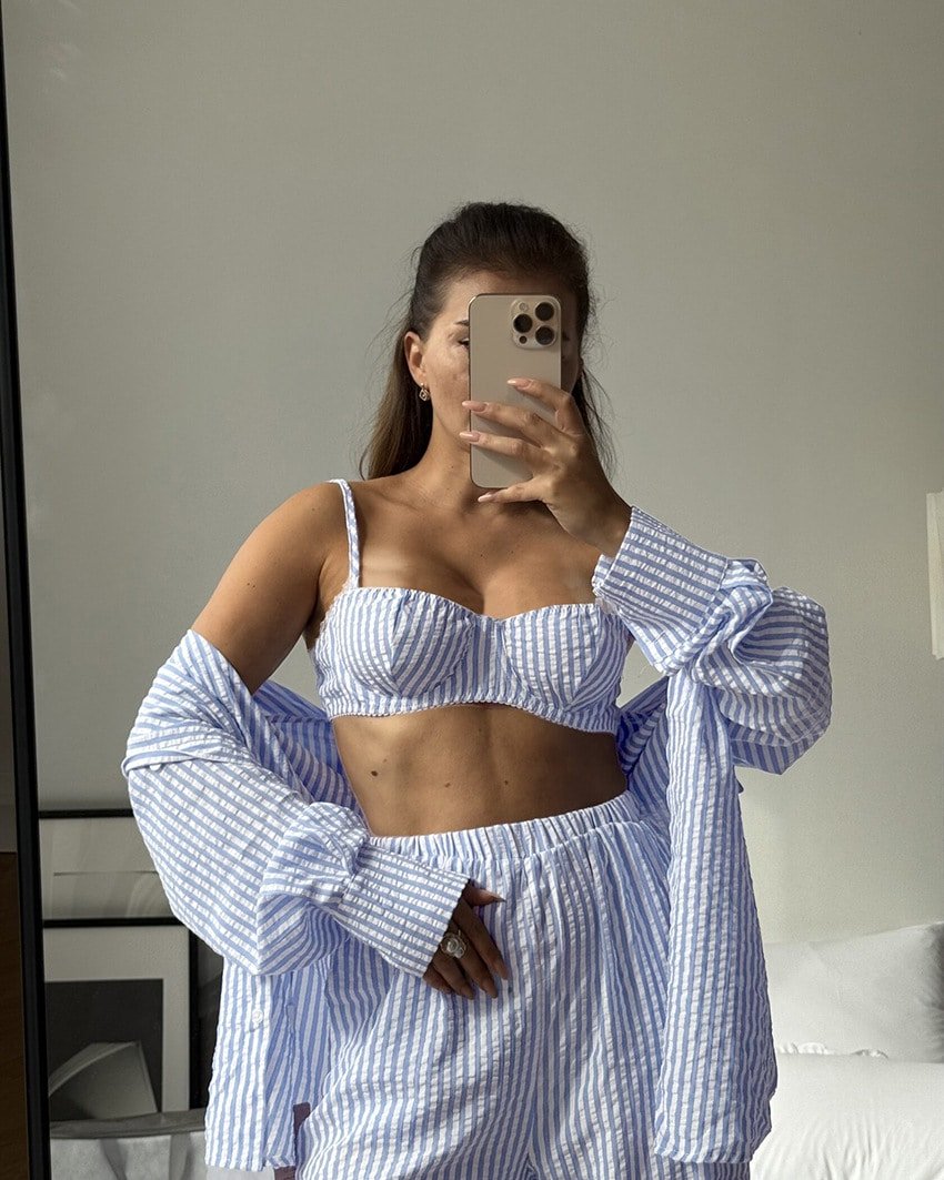Soft Loose Pajamas Set - Image 2