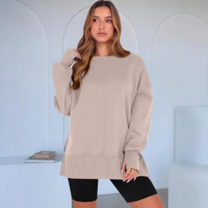 Casual round Neck Pullover