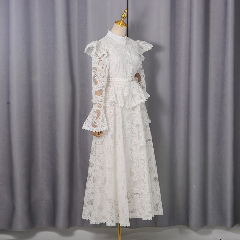 French Cutout Elegant Dress - Image 8
