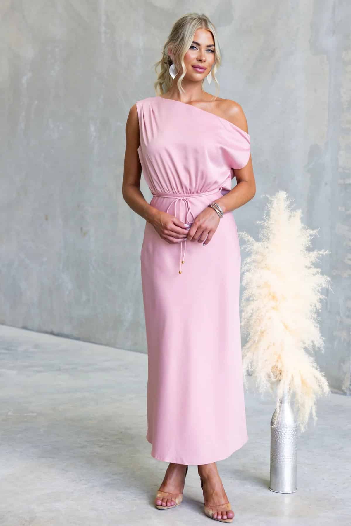 Cocktail off the Shoulder Dress - Image 8