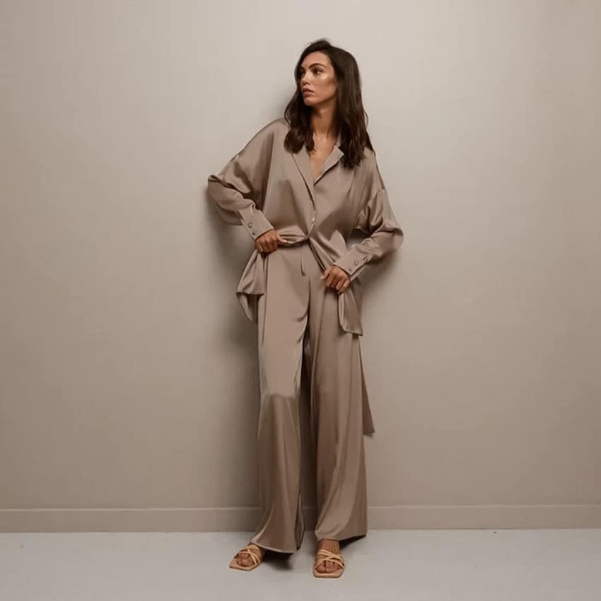 French Two Piece Nightgown - Image 13