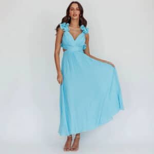 Large Swing Dinner Dress