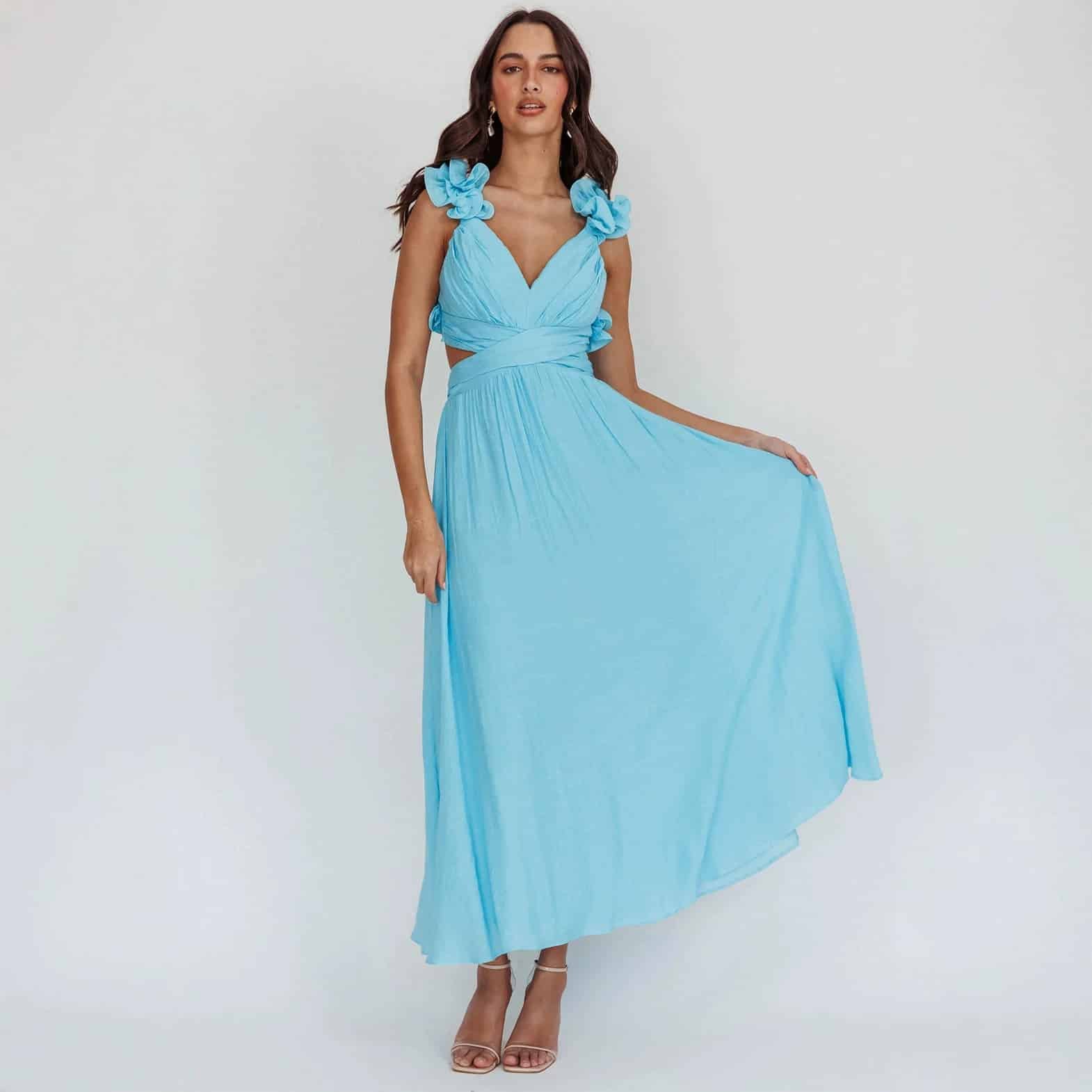 Large Swing Dinner Dress