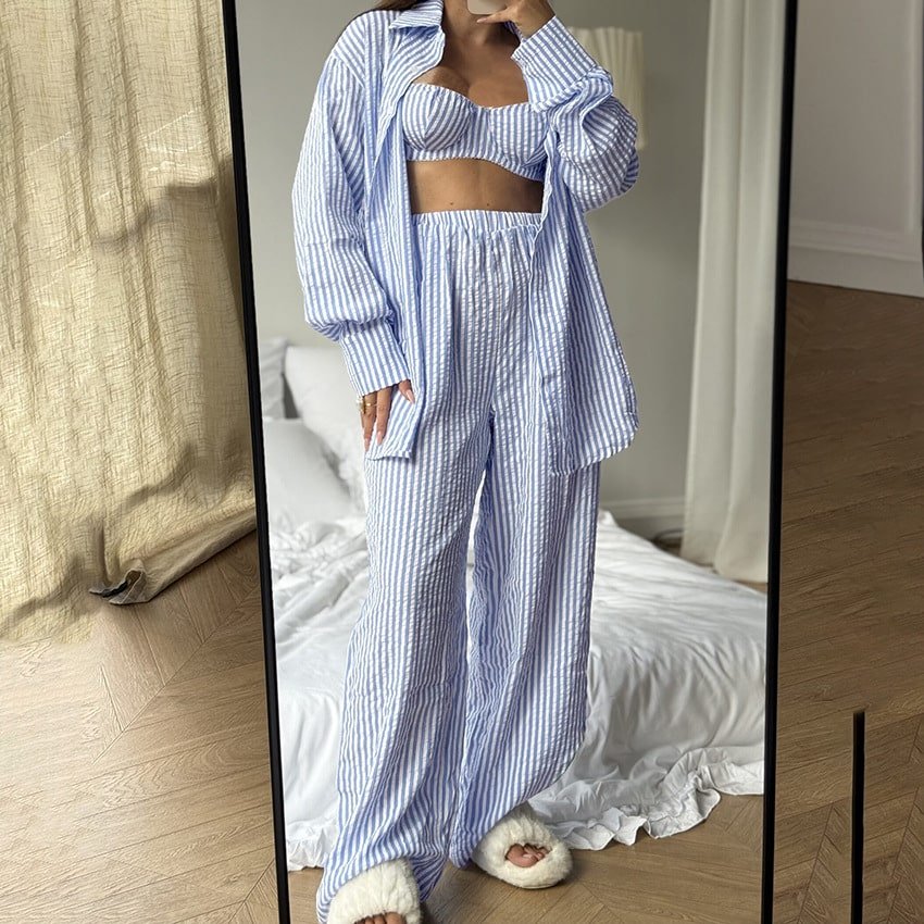 Soft Loose Pajamas Set