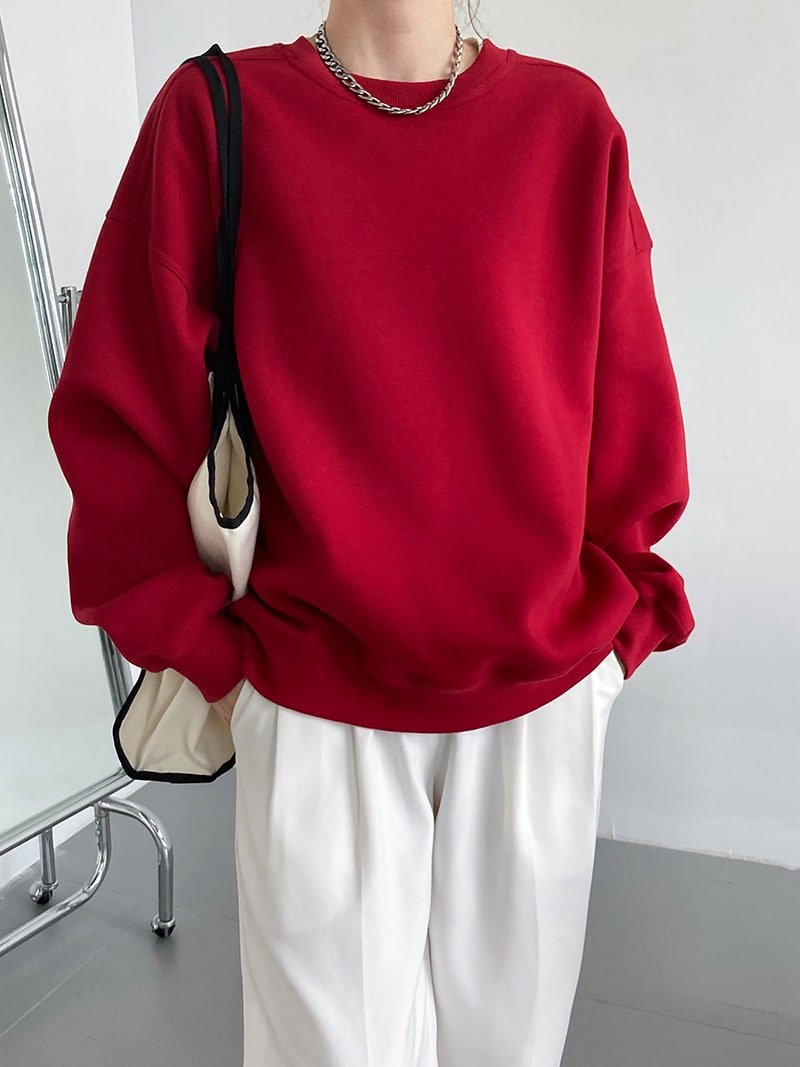 Loose Korean Pullover - Image 14