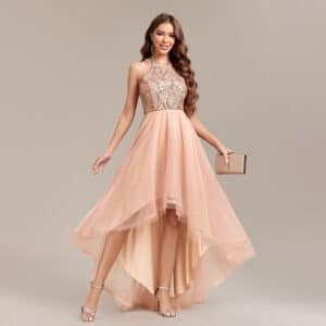 Halter Multi Layer Dress