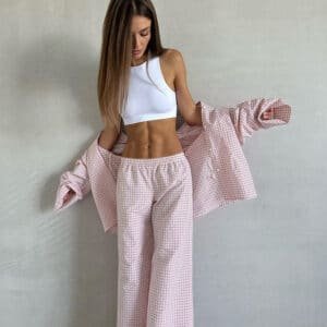 Warm Pink Cotton Homewear