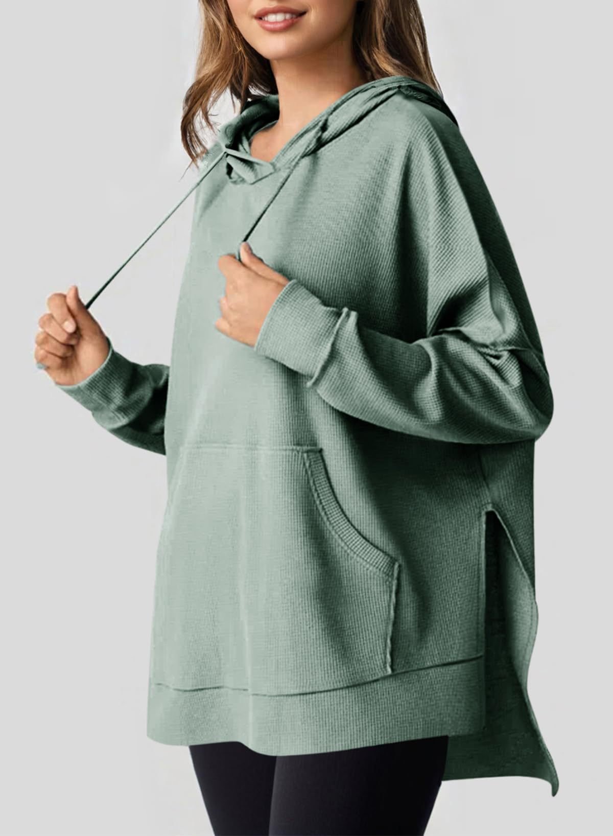 Waffle Knitted Pullover - Image 7