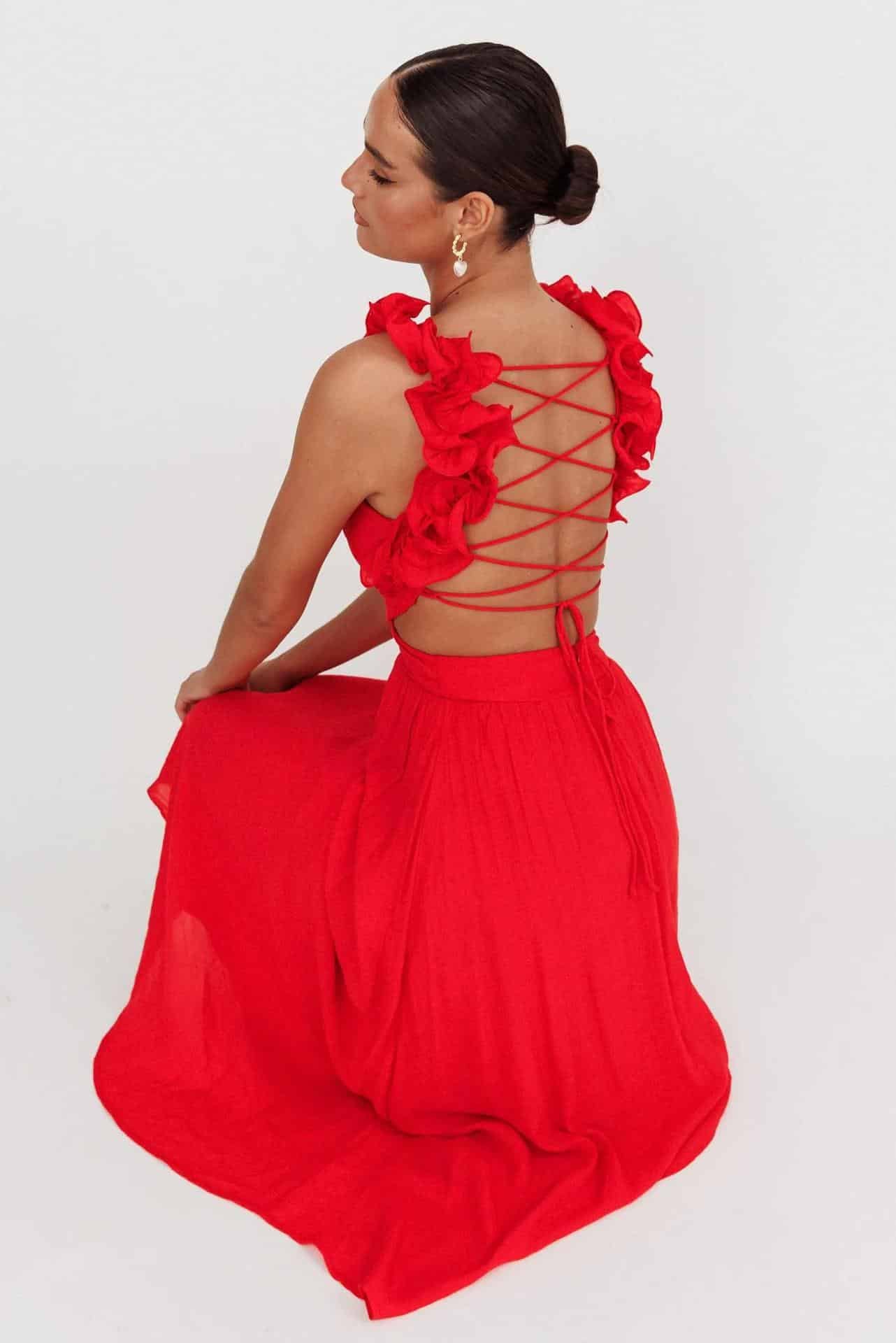 Large Swing Dinner Dress - Image 3