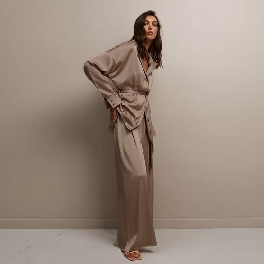 French Two Piece Nightgown - Image 12