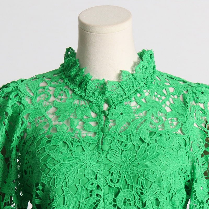 Sleeve Waist Tight High Sense Dress - Image 9