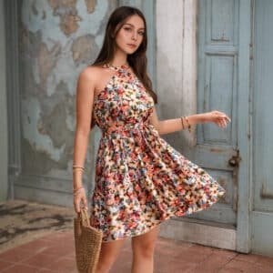 Bohemian Floral Dress