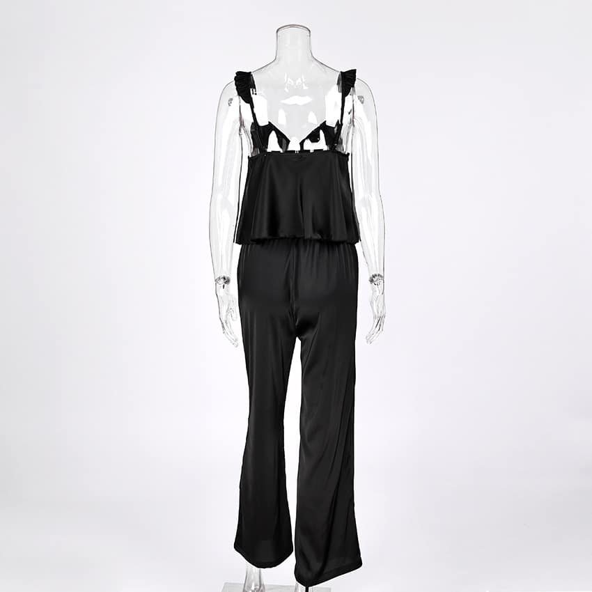 Satin Vest Pajamas Set - Image 6