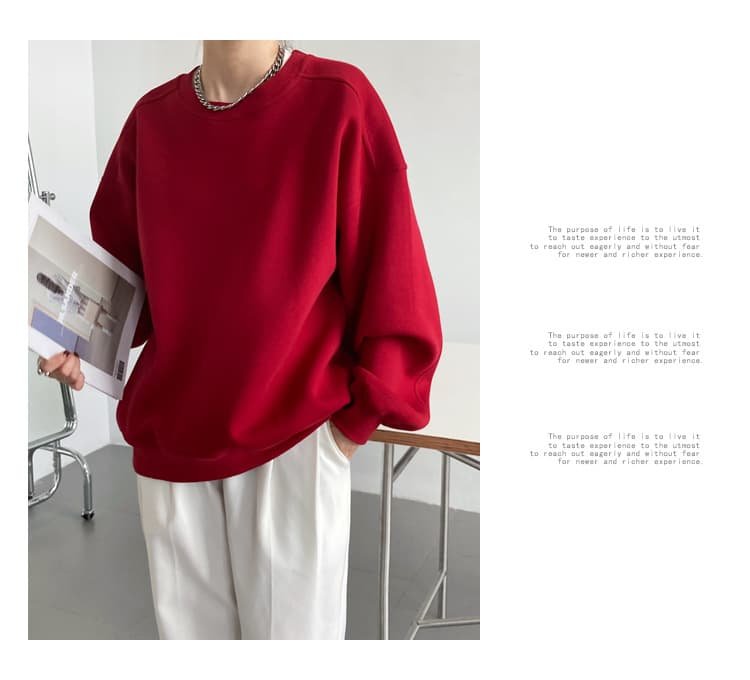 Loose Korean Pullover - Image 9