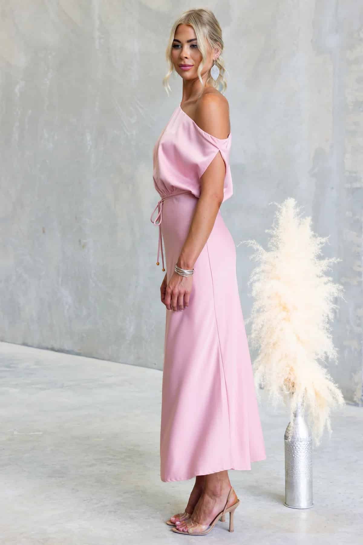Cocktail off the Shoulder Dress - Image 9