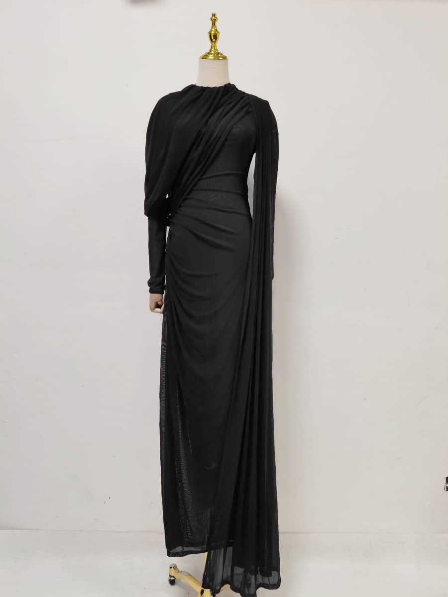 Luxury Stitching Dress - Image 3