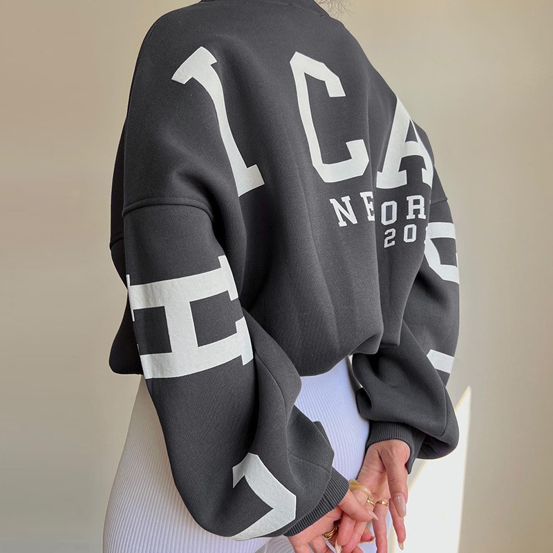 Casual Knitted Hoodie - Image 3